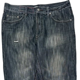 Request Jeans Studded Jeans - 36W 30L Gray Cotton Blend