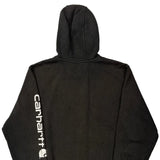 Carhartt Tall Hoodie - Large Black Cotton