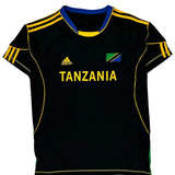 Tanzania Adidas Football Shirt - Medium Black Polyester