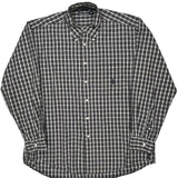 Nautica Checked Shirt - XL Black Cotton