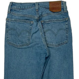 501 Levis Jeans - 25W UK 6 Light Wash Cotton
