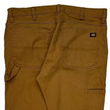 Dickies Carpenter Pants - 36W 30L Brown Cotton Blend