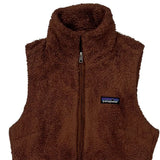 Patagonia Fleece Vest - XS Brown Polyester