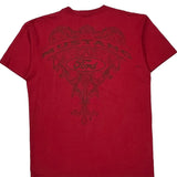 Ford Anvil Graphic T-Shirt - Large Red Cotton