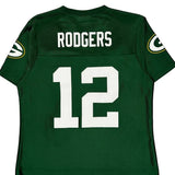 Green Bay Packers N.F.L. Team Apparel Nfl Football Jersey - Medium Green Polyester