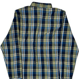 Oakley Checked Flannel Shirt - Medium Blue Cotton