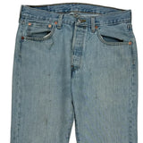 501 Levis Jeans - 32W 30L Light Wash Denim