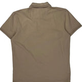Boss Polo Shirt - Medium Beige Cotton