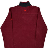 Mountain Hard Wear Fleece - Large Burgundy Polyester