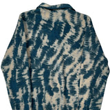 Synchilla Patagonia Tie-Dye Snap-T Fleece - Small Cream Polyester