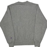 Reverse Weave Champion College Sweatshirt - Medium Gray Cotton