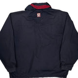 Chaps Ralph Lauren Windbreaker - Large Navy Cotton