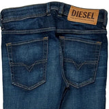 Diesel Slim Fit Jeans - 30W 30L Dark Wash Cotton