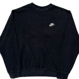 Nike Sweatshirt - Medium Black Cotton