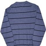 Tommy Hilfiger Striped Sweater - 2XL Blue Cotton