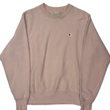Reverse Weave Champion Sweatshirt - Small Pink Cotton