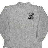 Phi Delta Theta Saloon Anvil Graphic Long Sleeve T-Shirt - XL Gray Cotton