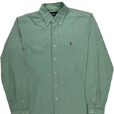 Ralph Lauren Shirt - Medium Green Cotton