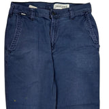 Carhartt Trousers - 32W 29L Blue Cotton