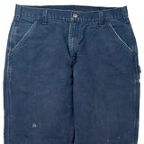 Carhartt Carpenter Trousers - 35W 30L Blue Cotton