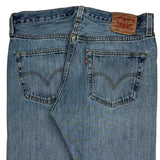 501 Levis Jeans - 34W 29L Blue Denim