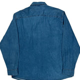 Wrangler Denim Shirt - XL Blue Denim
