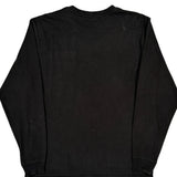 Carhartt Long Sleeve T-Shirt - Medium Black Cotton