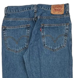 550 Levis Jeans - 30W 34L Blue Cotton