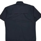 Dickies Short Sleeve Shirt - XL Navy Cotton Blend
