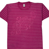 Unbranded Single Stitch T-Shirt - Medium Pink Cotton Blend