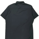 Carhartt Short Sleeve Shirt - 2XL Black Cotton Blend