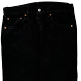501 Levis Jeans - 32W 28L Black Denim