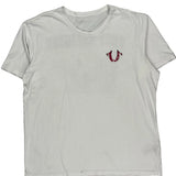 True Religion T-Shirt - Large White Cotton