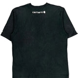 Bring The Heat Carhartt Graphic T-Shirt - Medium Black Cotton