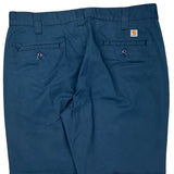 Carhartt Trousers - 38W 30L Blue Polyester Blend