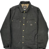 Walls Sherpa Lined Shirt Jacket - Large Black Cotton