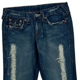 True Religion Denim Shorts - 32W US 6 Blue Denim