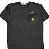 Carhartt T-Shirt - Large Gray Cotton