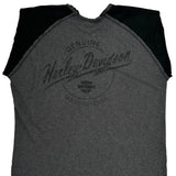 Motorcycles Harley Davidson Graphic T-Shirt - Large Black Cotton