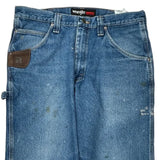 Wrangler Carpenter Jeans - 34W 29L Blue Denim