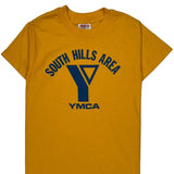 Age 14-16 Tee Jays Ymca T-Shirt - Large Yellow Cotton