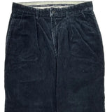 Polo By Ralph Lauren Pleated Pants - 30W 26L Black Cotton