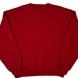Russell Athletic Sweatshirt - XL Red Cotton