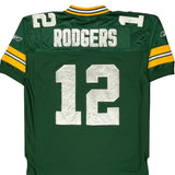 Green Bay Packers Reebok Nfl Football Jersey - Large Green Polyester