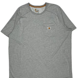 Carhartt T-Shirt - 2XL Gray Cotton
