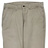 Carhartt Carpenter Pants - 33W 30L Beige Cotton