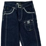 Rocawear Cargo Jeans - 26W UK 6 Dark Wash Denim