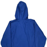 Reebok Windbreaker - Large Blue Polyester