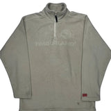 Timberland 1/4 Zip Fleece - XL Cream Polyester