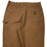 Carhartt Carpenter Trousers - 32W 31L Brown Cotton